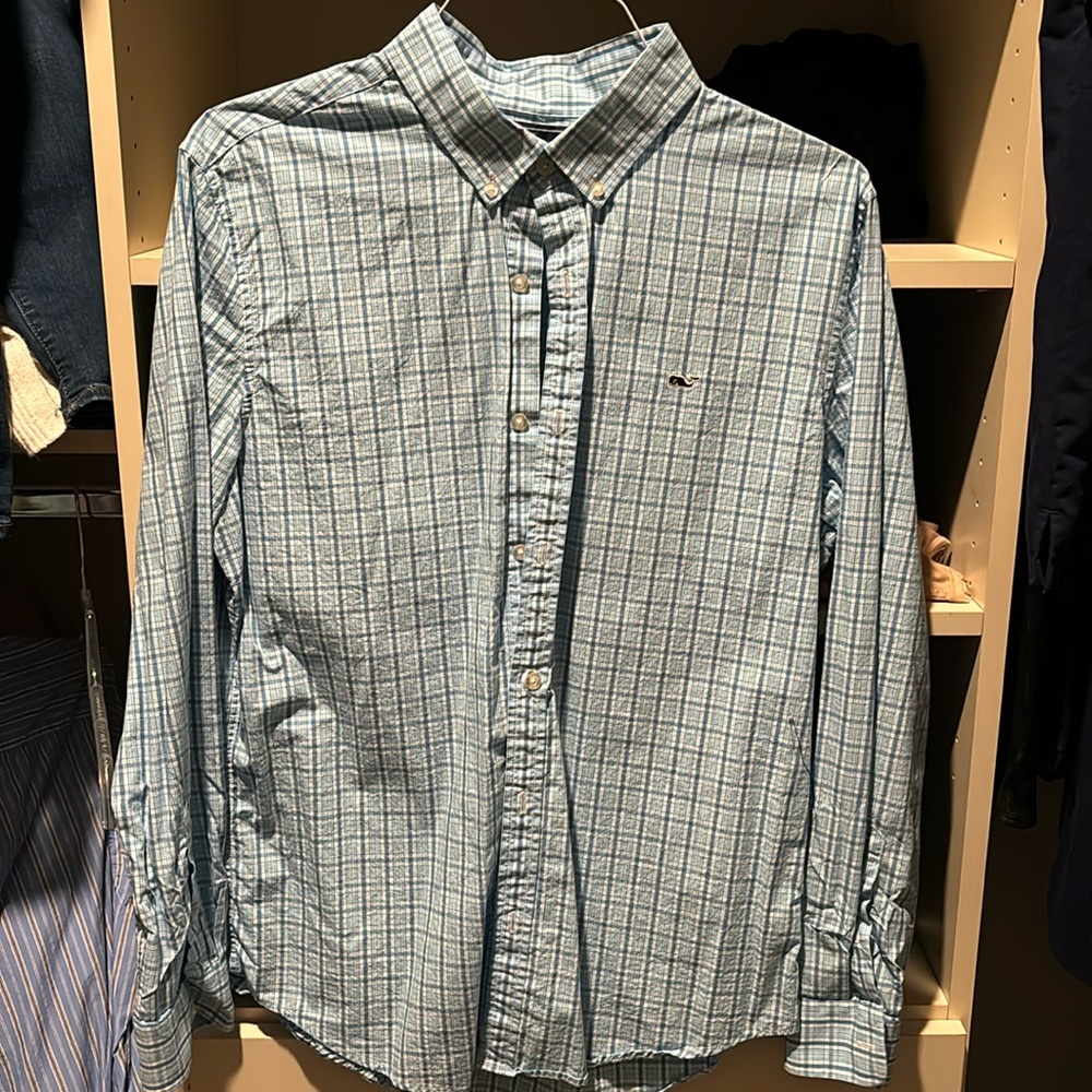 Men’s Vineyard Vines L Slim Fit Whale shirt long sleeve